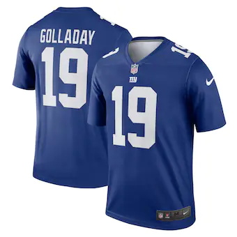 mens nike kenny golladay royal new york giants legend jerse